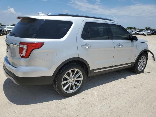 1FM5K7F8XHGC33968 - 2017 FORD EXPLORER LIMITED SILVER photo 3