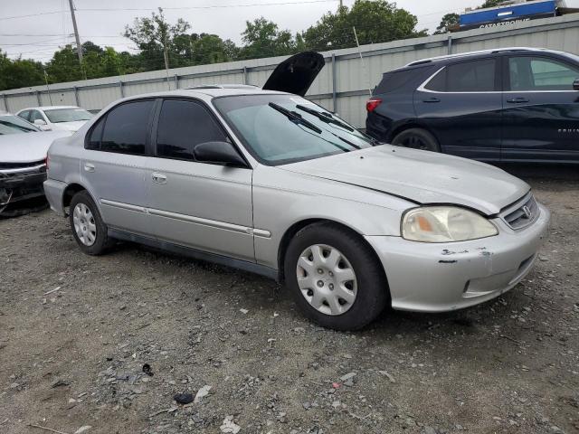 2HGEJ661XYH602760 - 2000 HONDA CIVIC BASE SILVER photo 4