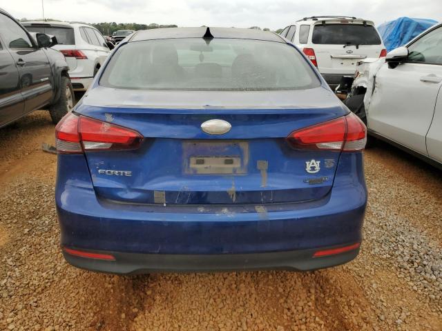 3KPFK4A78JE167805 - 2018 KIA FORTE LX BLUE photo 6