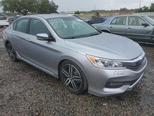 1HGCR2F13HA024184 - 2017 HONDA ACCORD SPORT SPECIAL EDITION SILVER photo 4