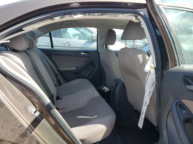 3VW2K7AJ3EM236744 - 2014 VOLKSWAGEN JETTA BASE BROWN photo 10