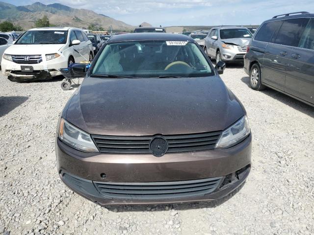 3VW2K7AJ3EM236744 - 2014 VOLKSWAGEN JETTA BASE BROWN photo 5