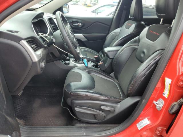 1C4PJMBB2HW635473 - 2017 JEEP CHEROKEE TRAILHAWK RED photo 7