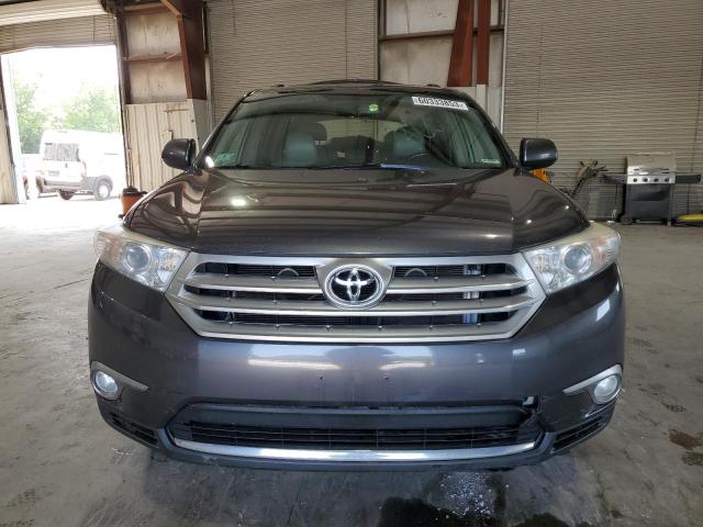 5TDBK3EH7CS110533 - 2012 TOYOTA HIGHLANDER BASE GRAY photo 5