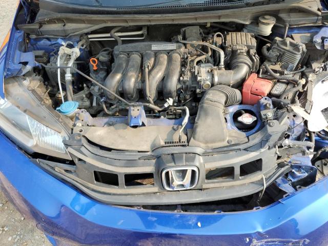 3HGGK5H57GM702363 - 2016 HONDA FIT LX BLUE photo 11