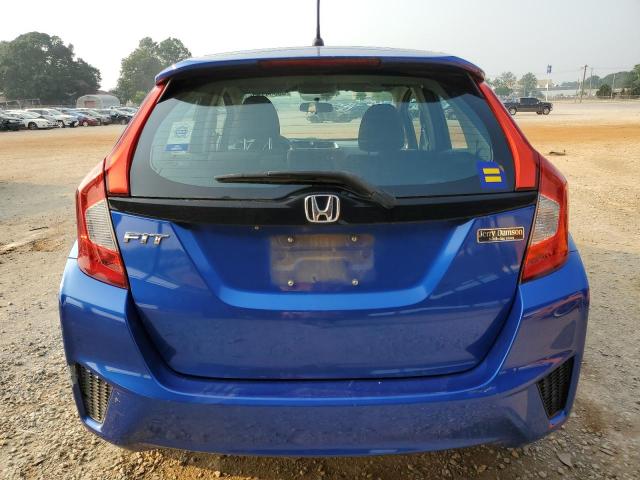 3HGGK5H57GM702363 - 2016 HONDA FIT LX BLUE photo 6