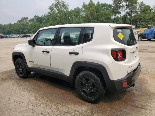 ZACCJBAH2HPF60621 - 2017 JEEP RENEGADE SPORT WHITE photo 2