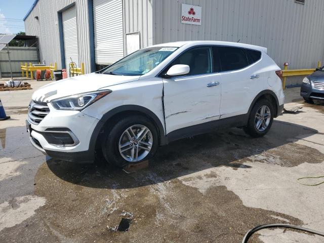 5NMZT3LB8JH058873 - 2018 HYUNDAI SANTA FE S WHITE photo 1