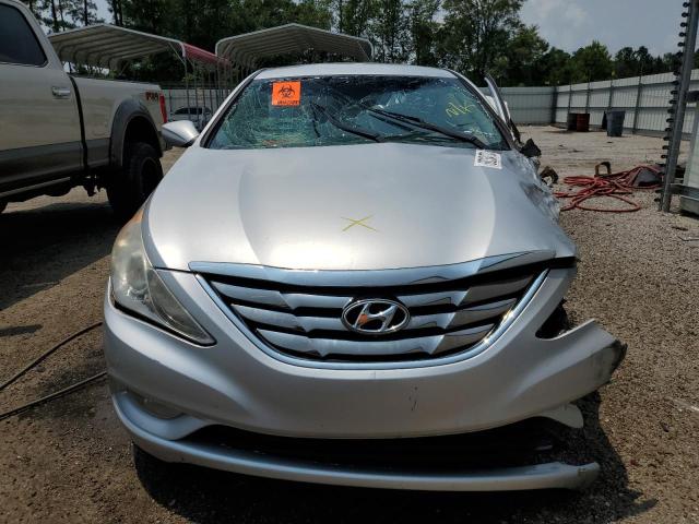 5NPEC4AC4DH654652 - 2013 HYUNDAI SONATA SE SILVER photo 5