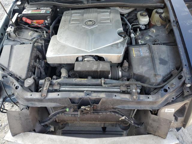 1G6DM57T870147392 - 2007 CADILLAC CTS BLUE photo 11