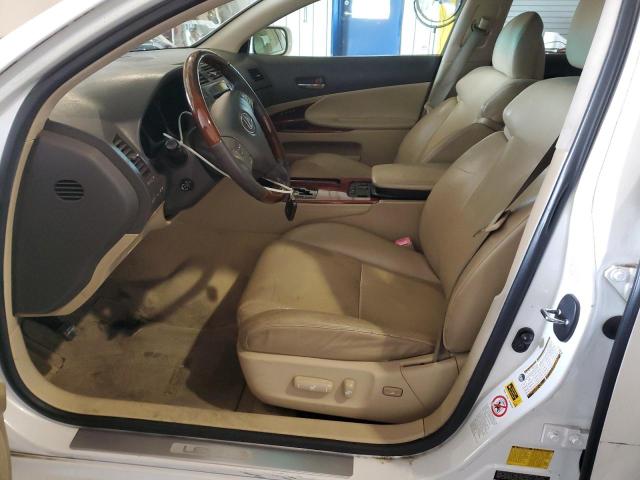 JTHCE96S870010988 - 2007 LEXUS GS 350 WHITE photo 7