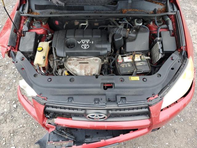 2T3BF4DV9AW036710 - 2010 TOYOTA RAV4 RED photo 12