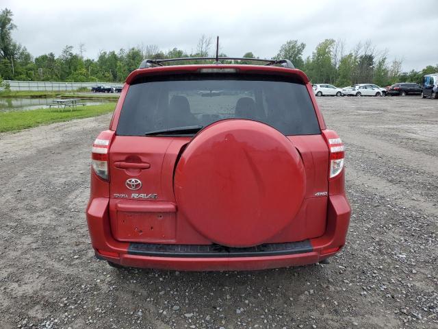 2T3BF4DV9AW036710 - 2010 TOYOTA RAV4 RED photo 6