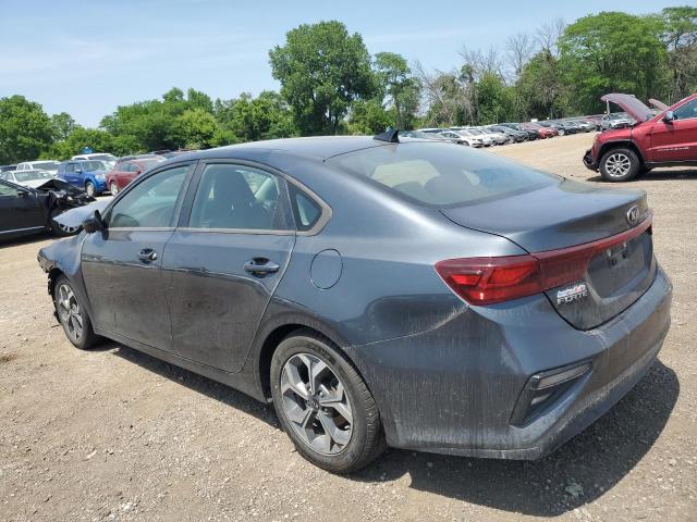 3KPF24AD2KE121734 - 2019 KIA FORTE FE Grafitowy zdjęcie 2