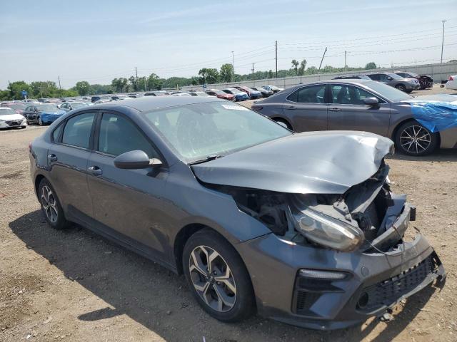 3KPF24AD2KE121734 - 2019 KIA FORTE FE Grafitowy zdjęcie 4