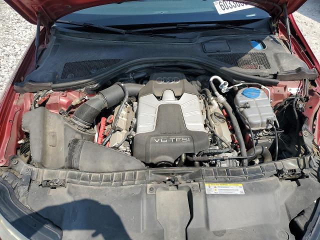 WAUHGAFC6CN074176 - 2012 AUDI A6 PRESTIGE Qırmızı foto 11