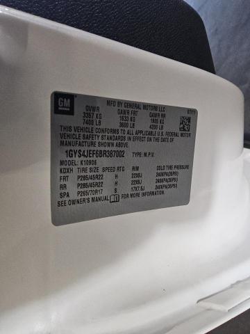 1GYS4JEF6BR387002 - 2011 CADILLAC ESCALADE ESV PREMIUM Blanco foto 13