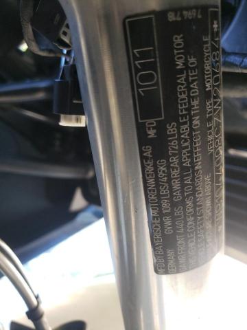 WB1044008CZW20684 - 2012 BMW R1200 RT BLUE photo 9