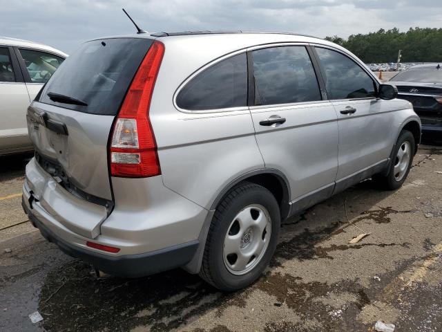 5J6RE3H32AL001475 - 2010 HONDA CR-V LX SILVER photo 3