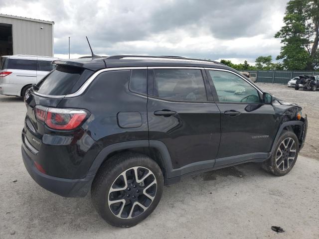3C4NJDCB3JT135727 - 2018 JEEP COMPASS LIMITED 黑色 照片 3