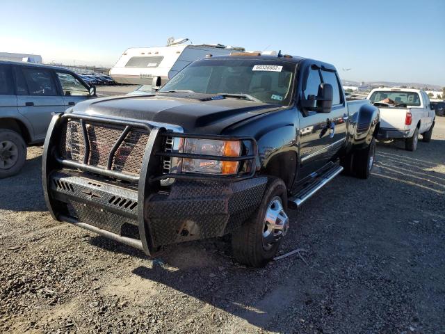 1GT426C81BF231344 - 2011 GMC SIERRA K3500 DENALI BLACK photo 2