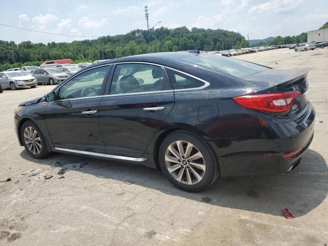 5NPE34AF7HH452243 - 2017 HYUNDAI SONATA SPORT BLACK photo 2