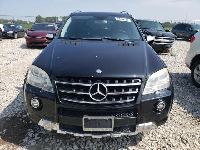 4JGBB77E69A494445 - 2009 MERCEDES-BENZ ML 63 AMG BLACK photo 5