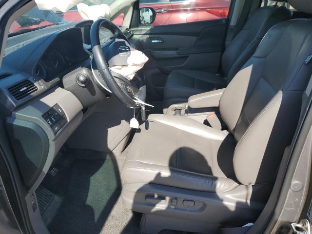 5FNRL5H61EB075836 - 2014 HONDA ODYSSEY EXL GRAY photo 7