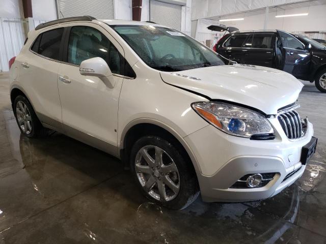 KL4CJHSB4FB030794 - 2015 BUICK ENCORE PREMIUM WHITE photo 4