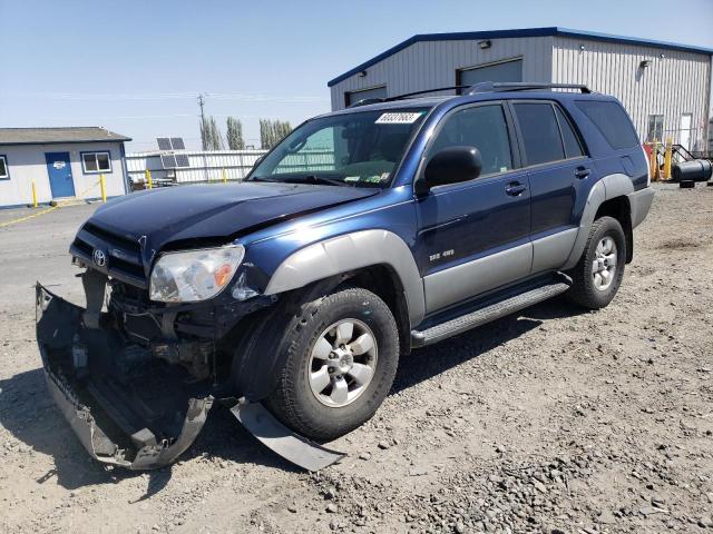 JTEBU14R338001186 - 2003 TOYOTA 4 RUNNER SR5 BLUE photo 1