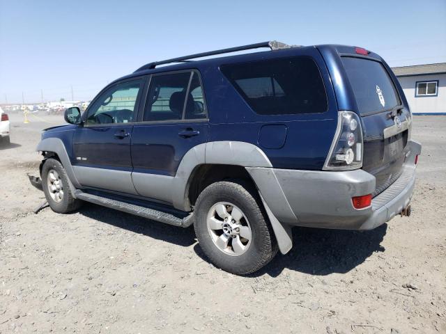 JTEBU14R338001186 - 2003 TOYOTA 4 RUNNER SR5 BLUE photo 2