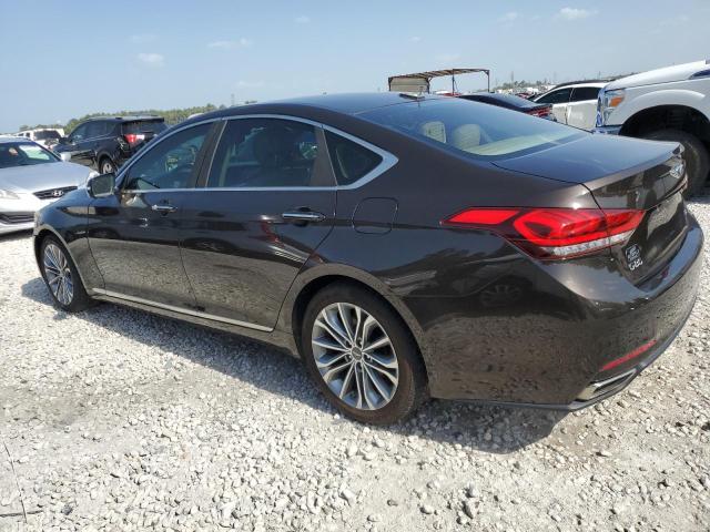 KMHGN4JE8HU166770 - 2017 GENESIS G80 BASE BROWN photo 2