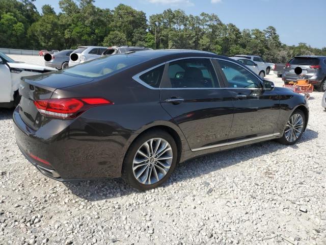 KMHGN4JE8HU166770 - 2017 GENESIS G80 BASE BROWN photo 3