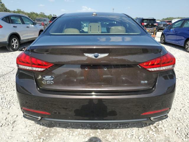 KMHGN4JE8HU166770 - 2017 GENESIS G80 BASE BROWN photo 6