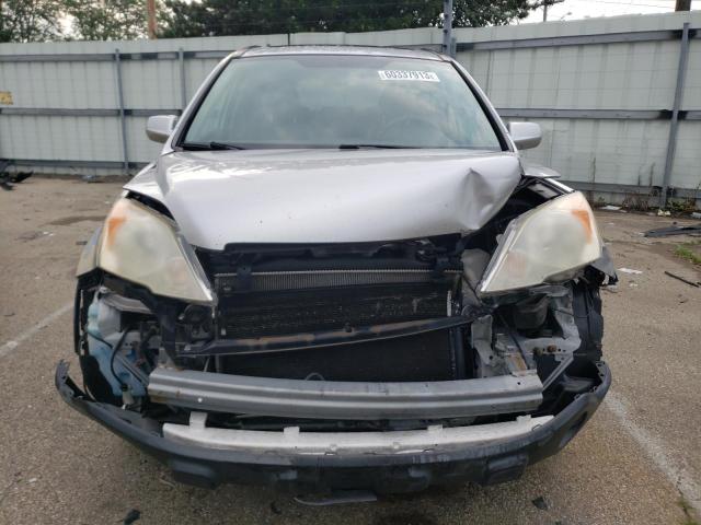 JHLRE38759C012798 - 2009 HONDA CR-V EXL SILVER photo 5