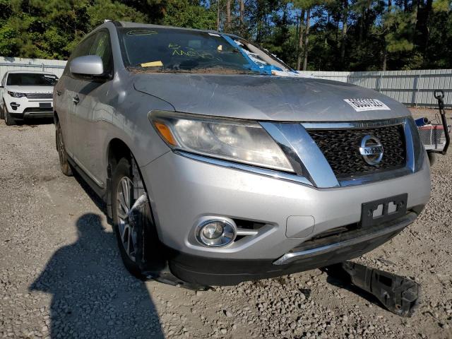 5N1AR2MM2EC624287 - 2014 NISSAN PATHFINDER S SILVER photo 1