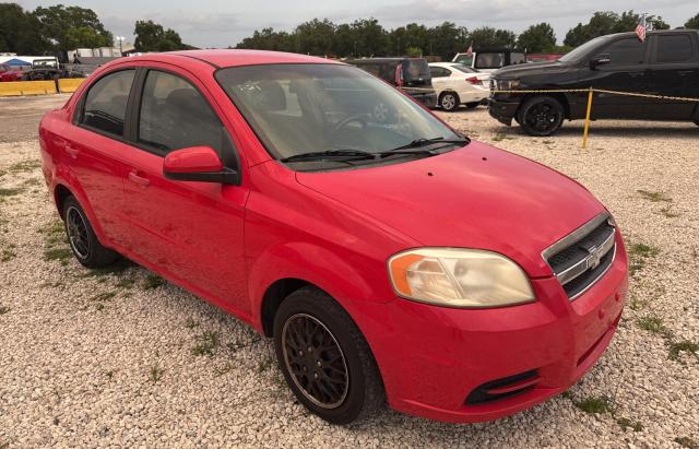 KL1TD5DE4AB048957 - 2010 CHEVROLET AVEO LS RED photo 1