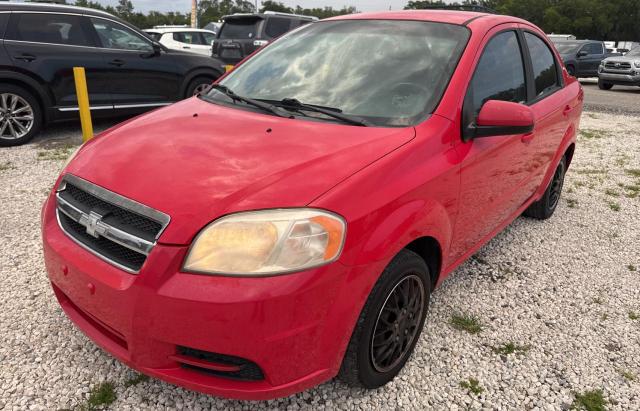KL1TD5DE4AB048957 - 2010 CHEVROLET AVEO LS RED photo 2