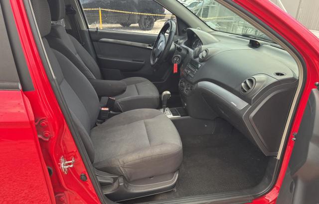 KL1TD5DE4AB048957 - 2010 CHEVROLET AVEO LS RED photo 5