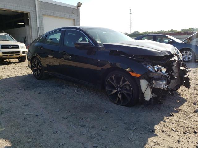 2HGFC2F86LH595268 - 2020 HONDA CIVIC SPORT Schwarz Foto 4