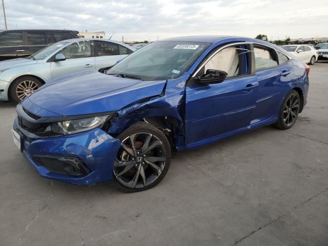 19XFC2F85LE020783 - 2020 HONDA CIVIC SPORT 蓝色 照片 1