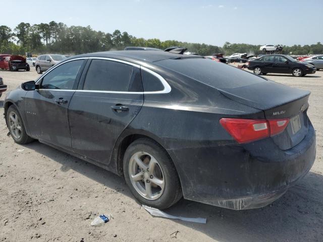 1G1ZB5ST1HF119280 - 2017 CHEVROLET MALIBU LS BLACK photo 2