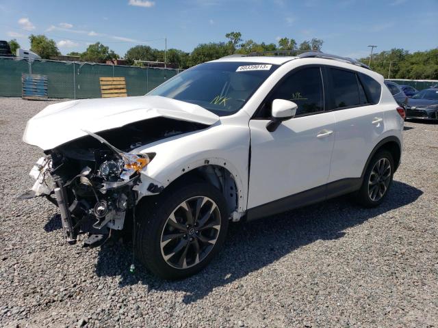 JM3KE2DY5G0862699 - 2016 MAZDA CX-5 GT WHITE photo 1