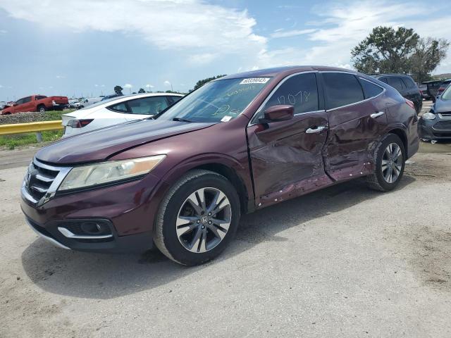 5J6TF1H55FL000644 - 2015 HONDA CROSSTOUR EXL BURGUNDY photo 1