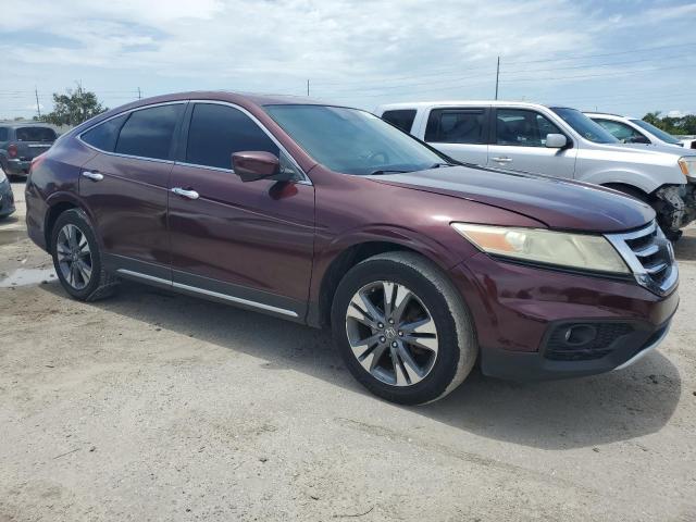 5J6TF1H55FL000644 - 2015 HONDA CROSSTOUR EXL BURGUNDY photo 4