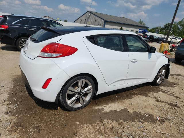 KMHTC6AD8HU315735 - 2017 HYUNDAI VELOSTER WHITE photo 3