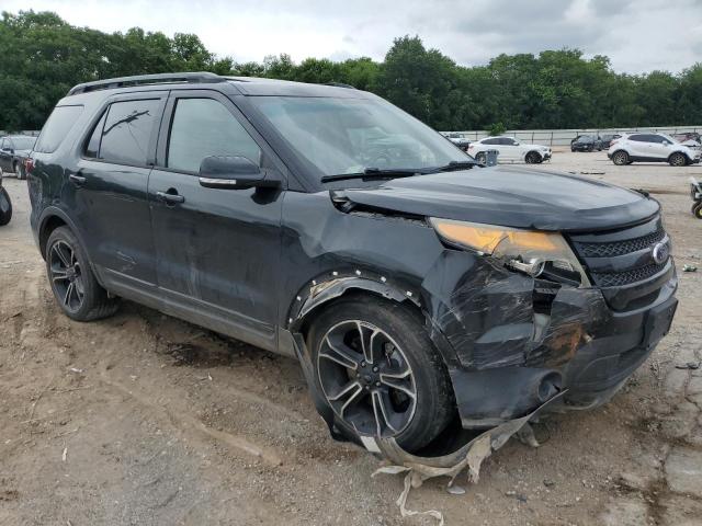1FM5K8GT4FGB96132 - 2015 FORD EXPLORER SPORT 黑色 照片 4