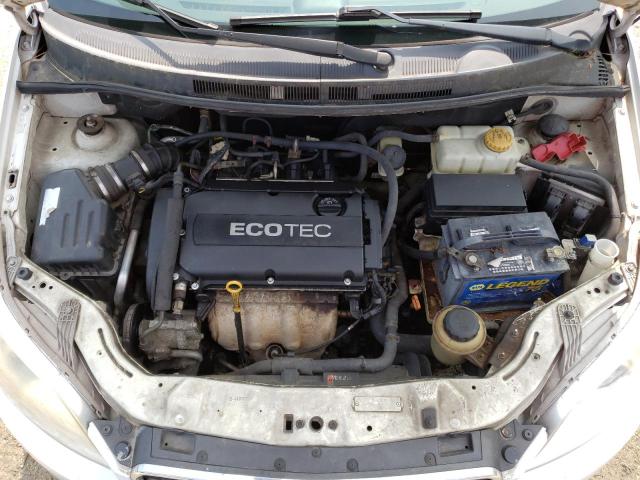 KL1TD6DEXAB083590 - 2010 CHEVROLET AVEO LS 白色 照片 11