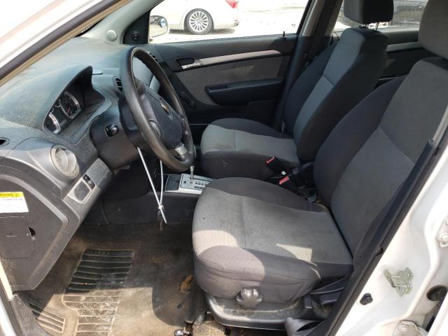 KL1TD6DEXAB083590 - 2010 CHEVROLET AVEO LS 白色 照片 7