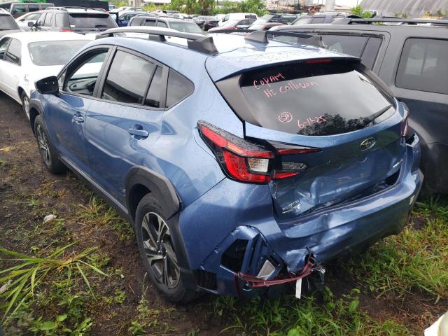 JF2GUADC4RH246949 - 2024 SUBARU CROSSTREK PREMIUM BLUE photo 2